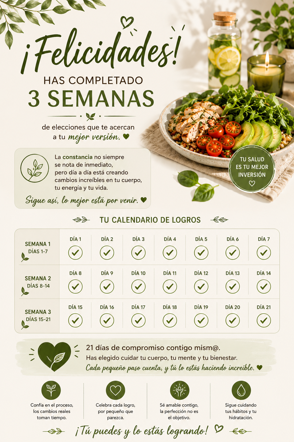 Calendario de seguimiento
