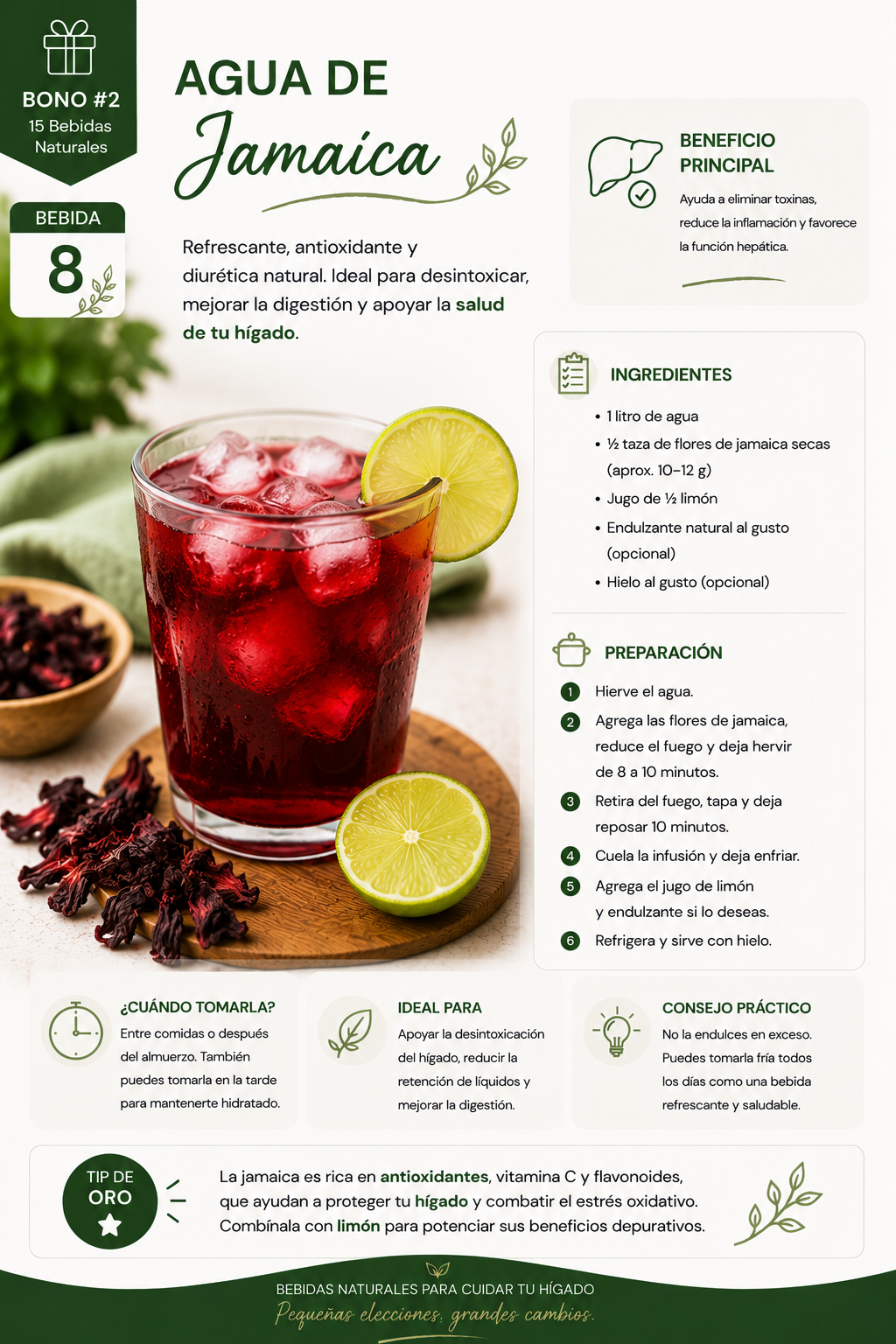 Bebidas naturales