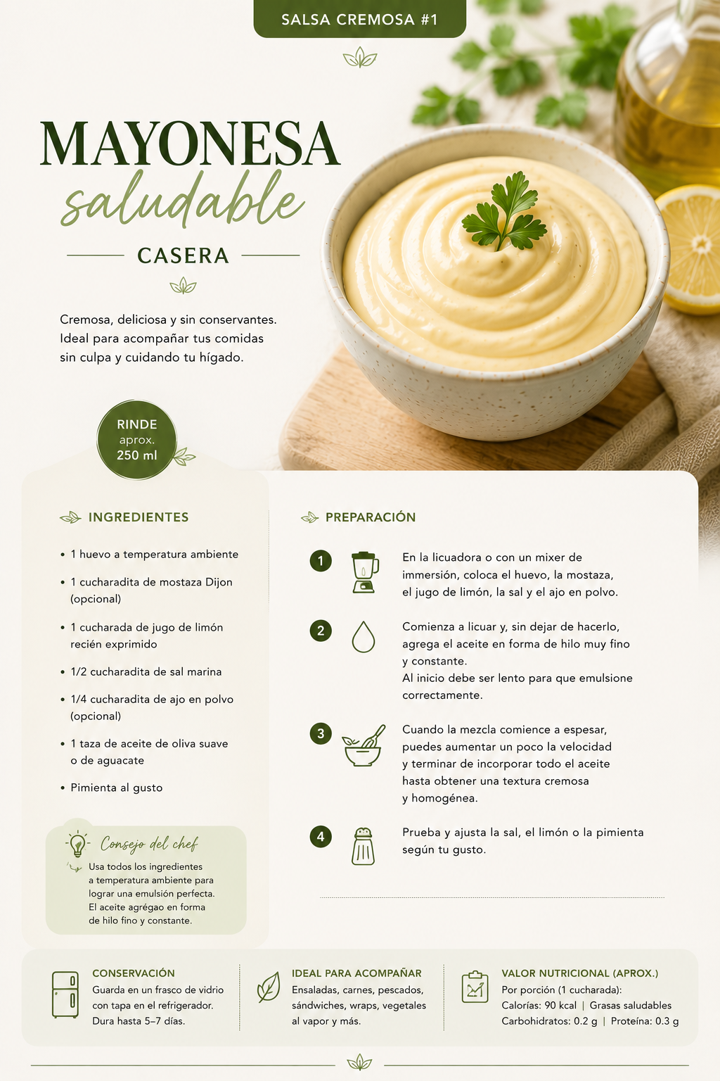 Salsas saludables